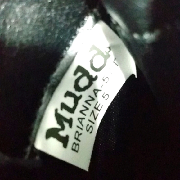 MUDD LITTLE GIRLS MOTO COMBAT CALF-HIGH RIDER BOOTS BLACK SIZE 5 NWT - Picture 6 of 6